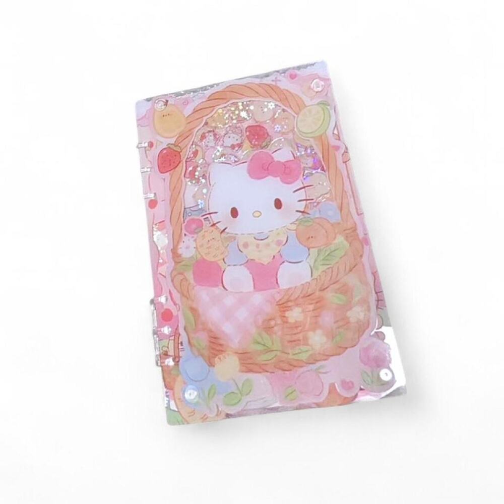 Hello Kitty Pink Picnic Shaker Notebook A5 Journal